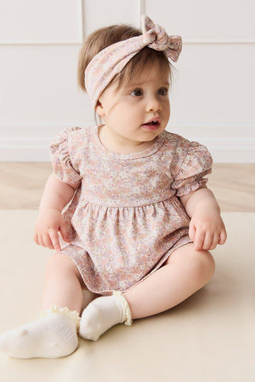 Organic Cotton Camille Top - Chloe Mauve Childrens Top from Jamie Kay NZ