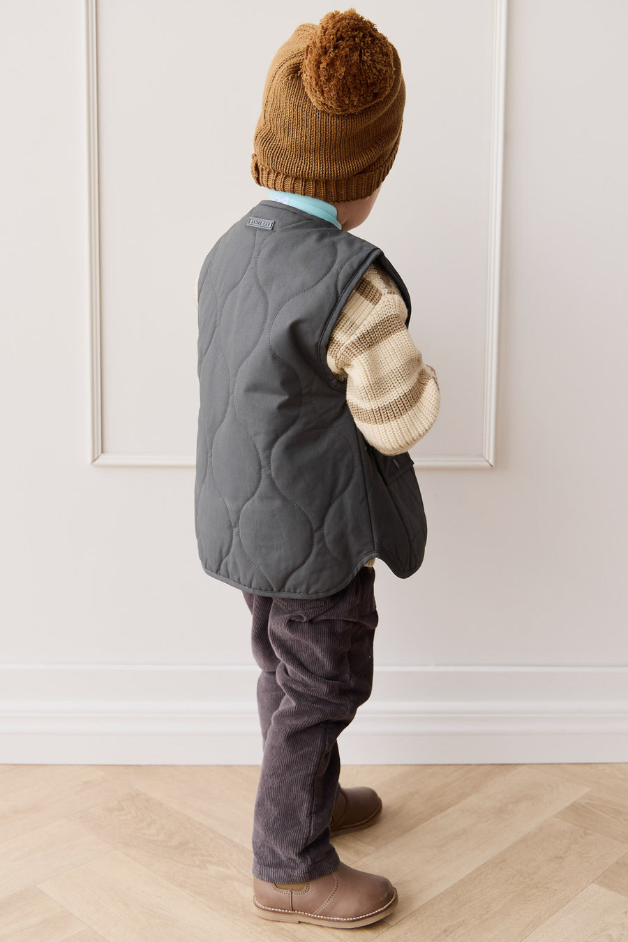 Arie Puffer Vest - Arctic Childrens Jacket from Jamie Kay NZ