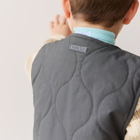 Arie Puffer Vest - Arctic Childrens Jacket from Jamie Kay NZ