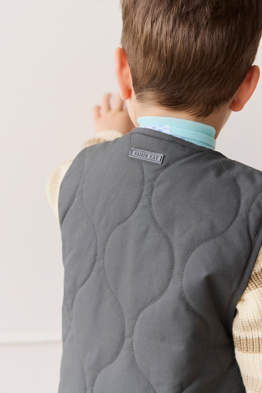 Arie Puffer Vest - Arctic Childrens Jacket from Jamie Kay NZ