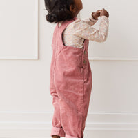 Organic Cotton Long Sleeve Top - Chloe Mauve Childrens Dress from Jamie Kay NZ