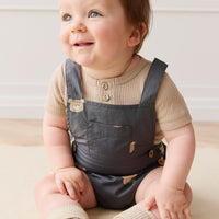 Organic Cotton Robin Playsuit - Bobbie Bears Shadow Childrens Playsuit from Jamie Kay NZ