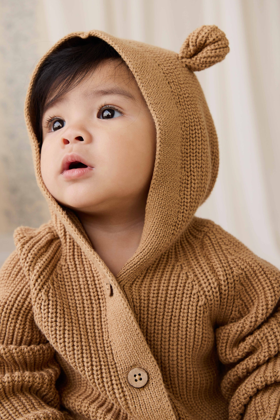 Bear Onepiece - Tawny Brown Childrens Onepiece from Jamie Kay NZ
