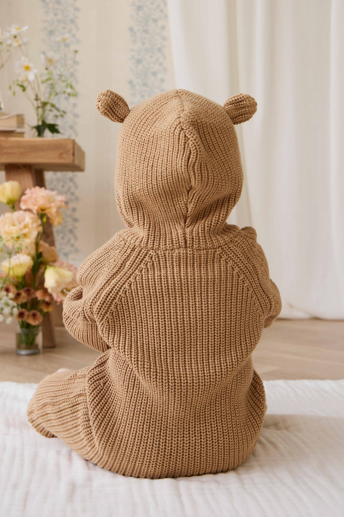 Bear Onepiece - Tawny Brown Childrens Onepiece from Jamie Kay NZ