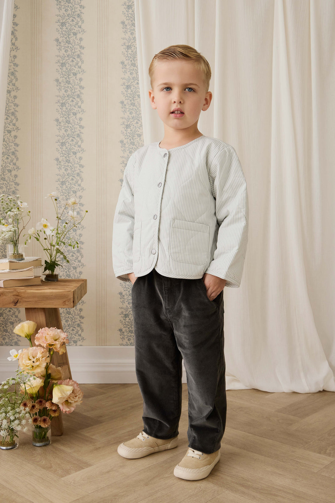 Franklin Pant - Basalt Childrens Pant from Jamie Kay NZ