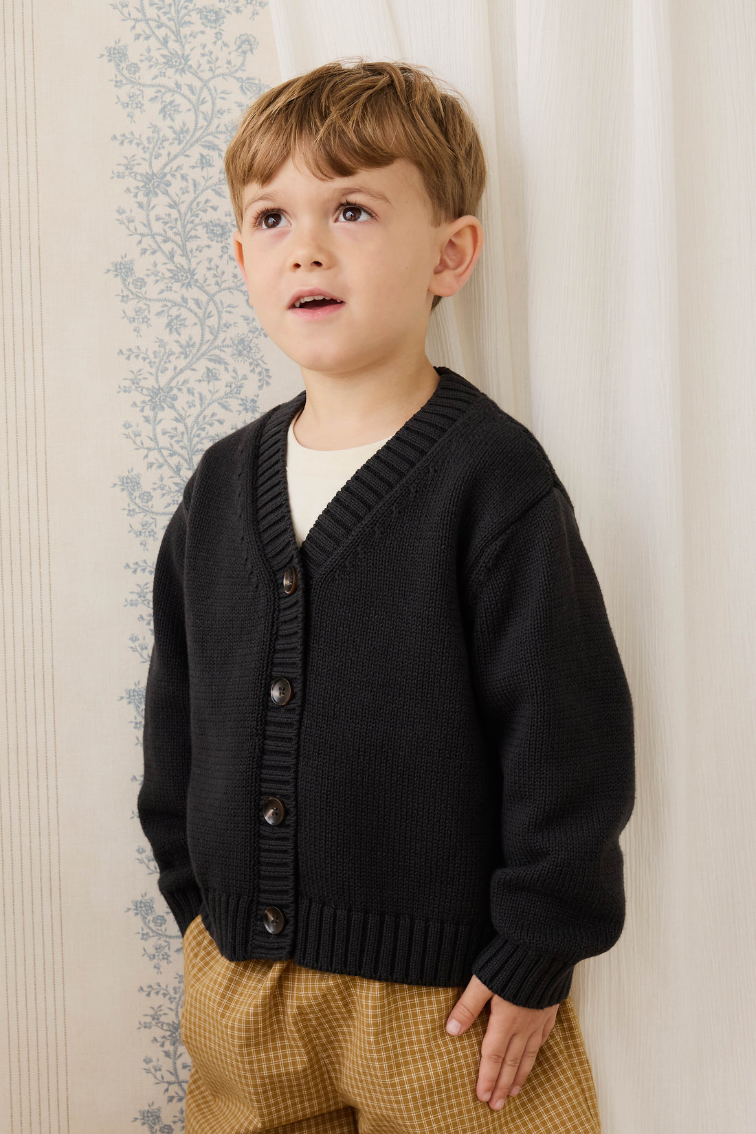 Soren Knit Cardigan - Moonless Childrens Cardigan from Jamie Kay NZ