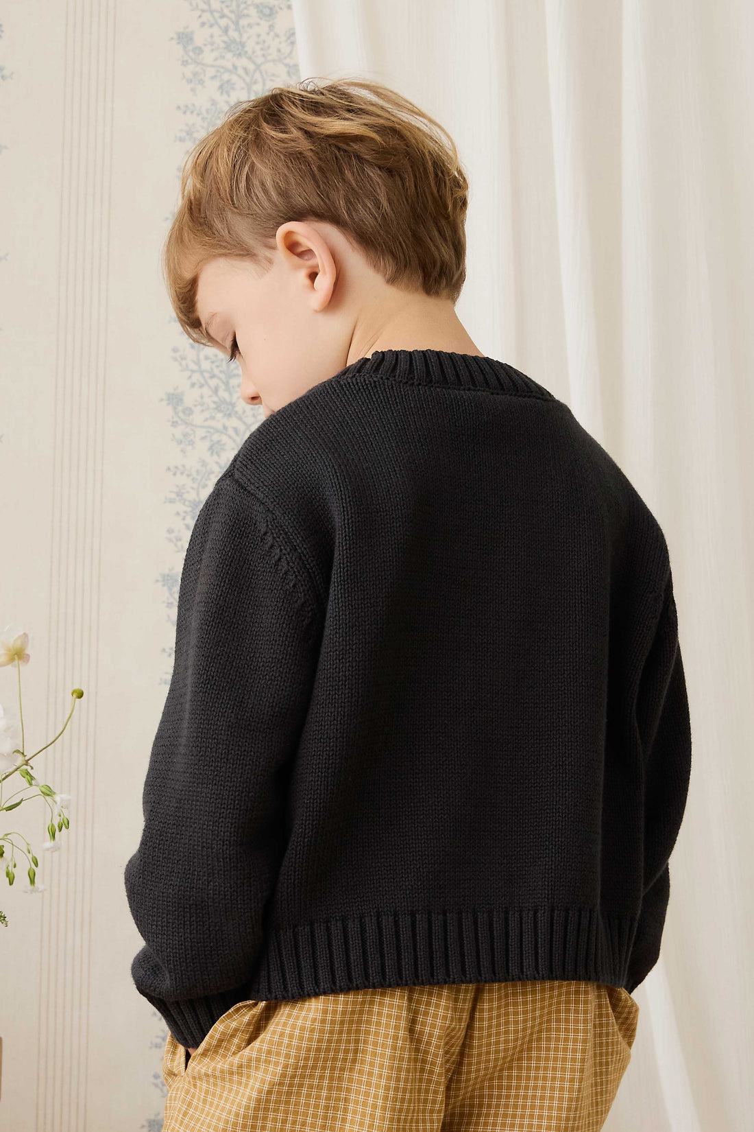 Soren Knit Cardigan - Moonless Childrens Cardigan from Jamie Kay NZ
