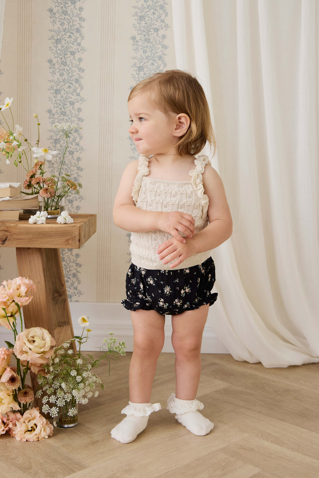 Sammy Knitted Top - Vanilla Childrens Top from Jamie Kay NZ