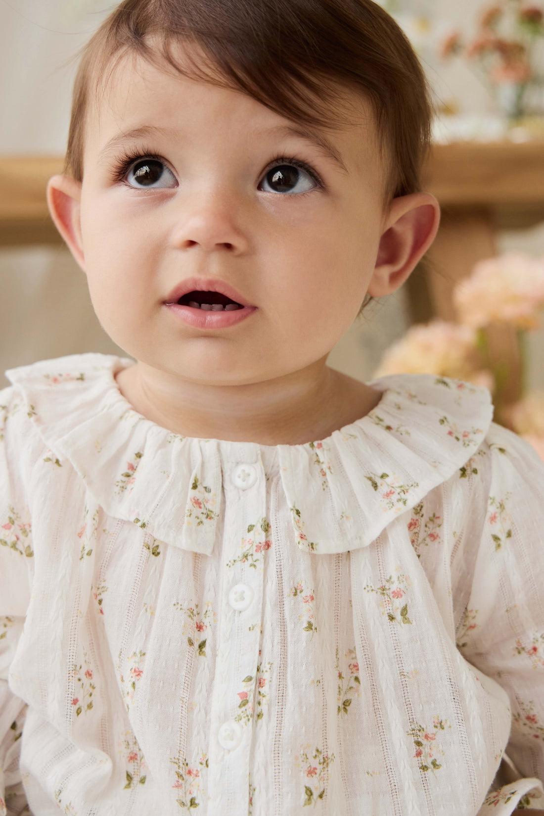 Organic Cotton Brynlee Top - Josepha Egret Childrens Top from Jamie Kay NZ