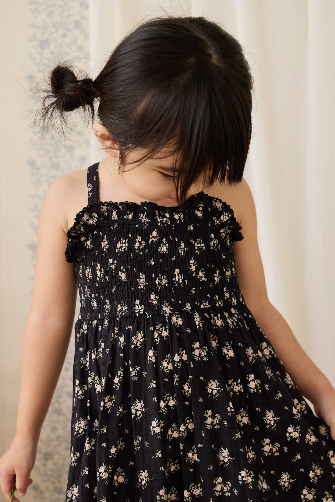 Organic Cotton Gianna Jumpsuit - Cassie Caviar Childrens Jumpsuit from Jamie Kay NZ