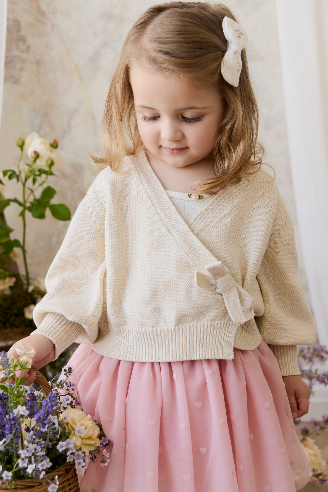 Micheala Cardigan-Sparkle Childrens Cardigan from Jamie Kay NZ