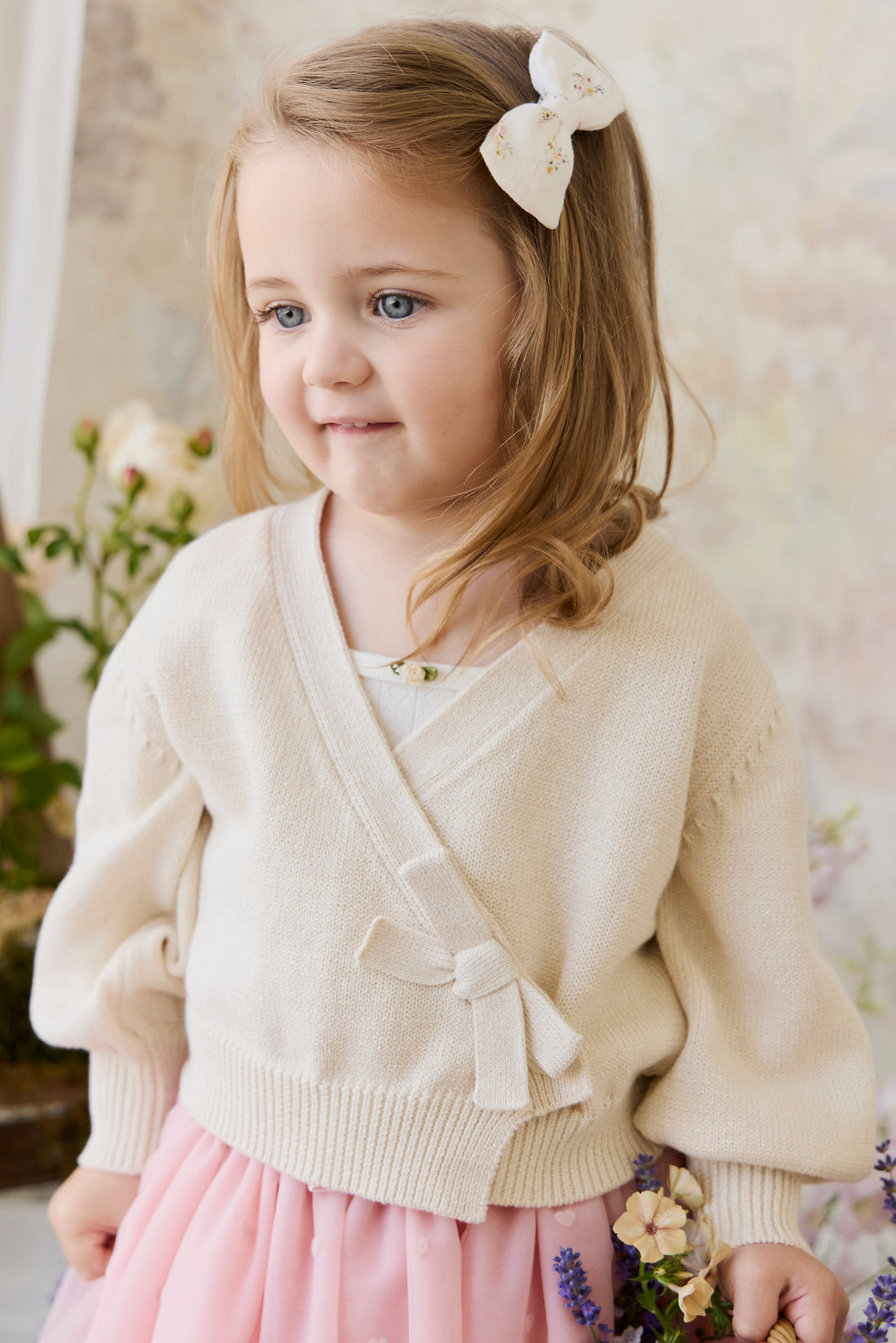 Micheala Cardigan-Sparkle Childrens Cardigan from Jamie Kay NZ