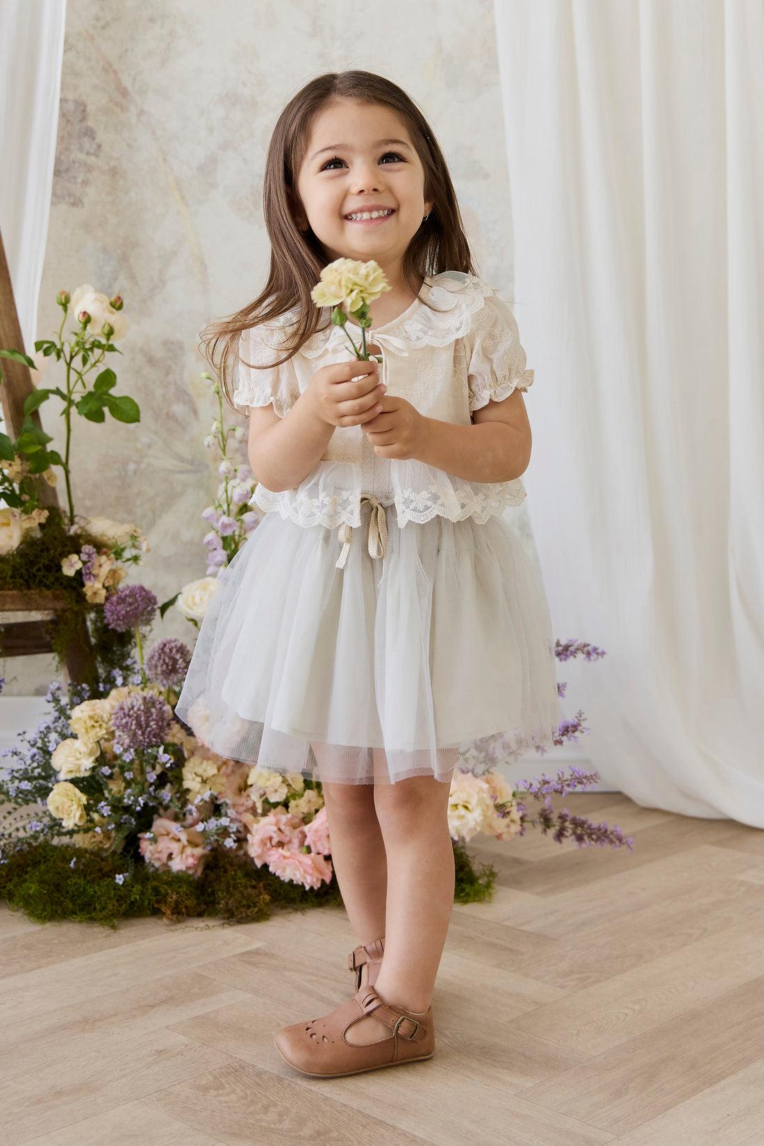 Lucille Skirt - Sea Childrens Skirt from Jamie Kay NZ