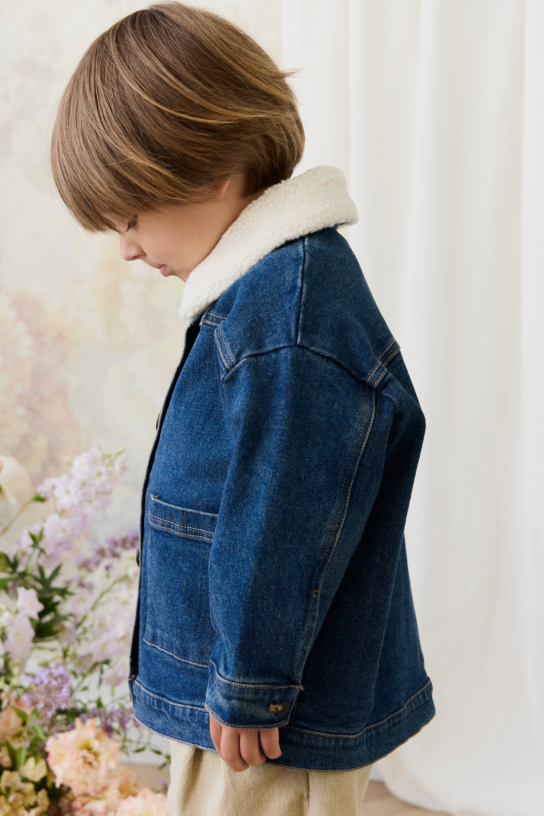 Dallas Denim Jacket - Classic Denim Childrens Jacket from Jamie Kay NZ