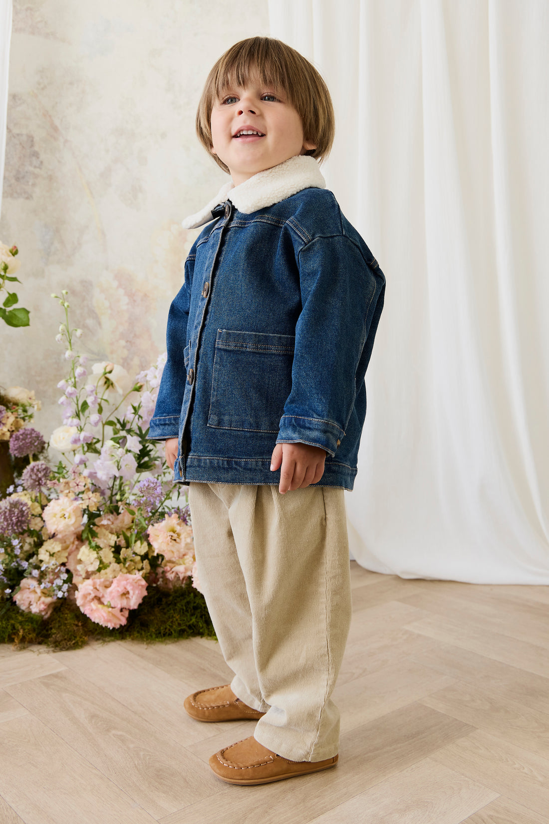 Dallas Denim Jacket - Classic Denim Childrens Jacket from Jamie Kay NZ