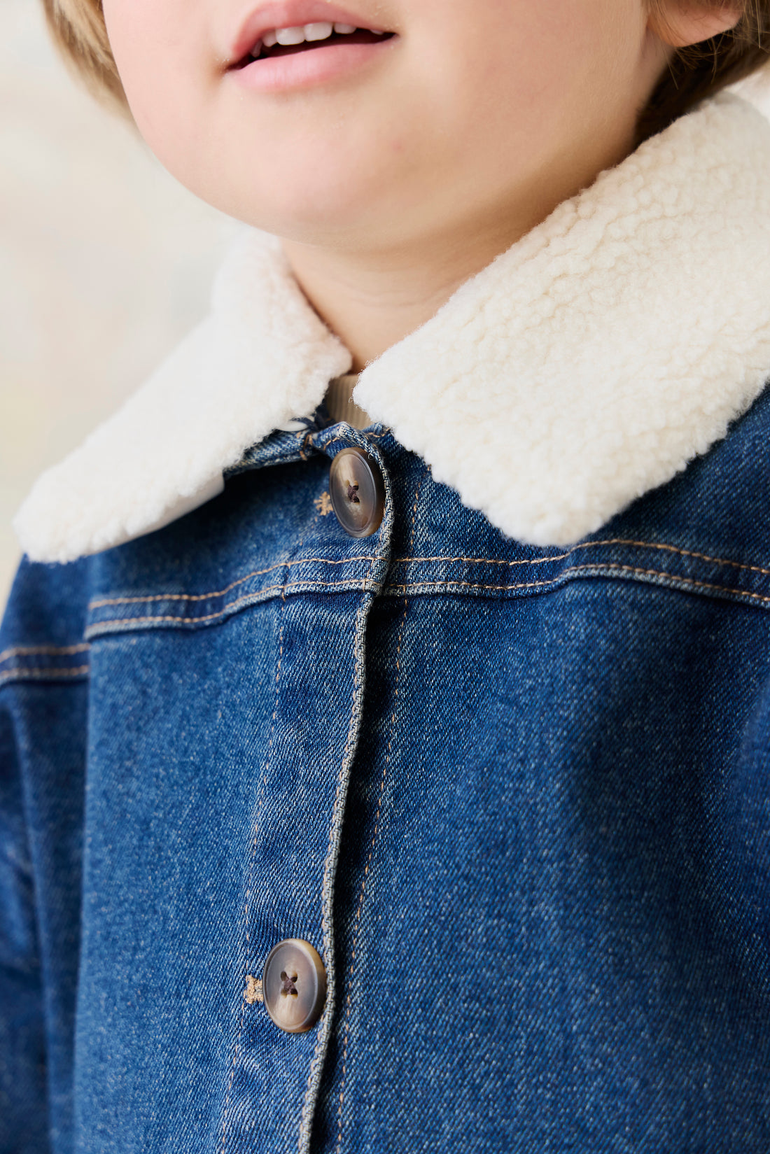 Dallas Denim Jacket - Classic Denim Childrens Jacket from Jamie Kay NZ