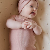 Organic Cotton Modal Lilian Headband - Peony Marle Childrens Headband from Jamie Kay NZ