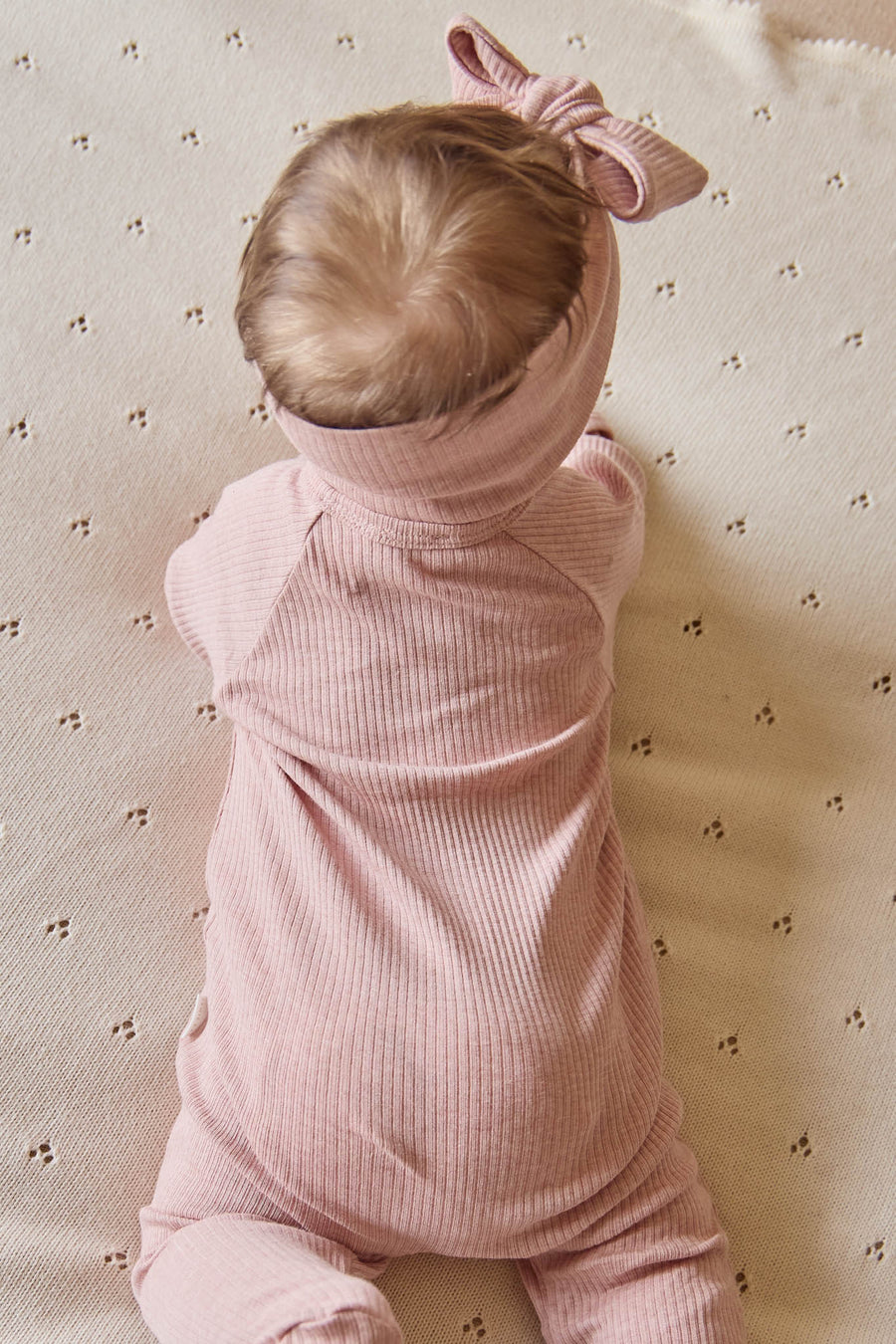 Organic Cotton Modal Melanie Onepiece - Peony Marle Childrens Onepiece from Jamie Kay NZ