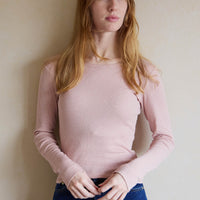 Organic Cotton Modal Womens Long Sleeve Top - Peony Marle Childrens Womens Top from Jamie Kay NZ