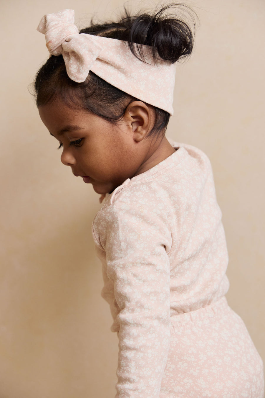 Organic Cotton Headband - Rosalie Field Rose Childrens Headband from Jamie Kay NZ