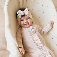 Organic Cotton Melanie Onepiece - Rosalie Field Rose Childrens Onepiece from Jamie Kay NZ