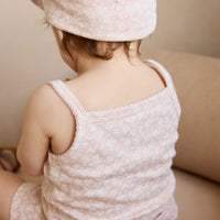 Organic Cotton Headband - Rosalie Field Rose Childrens Headband from Jamie Kay NZ