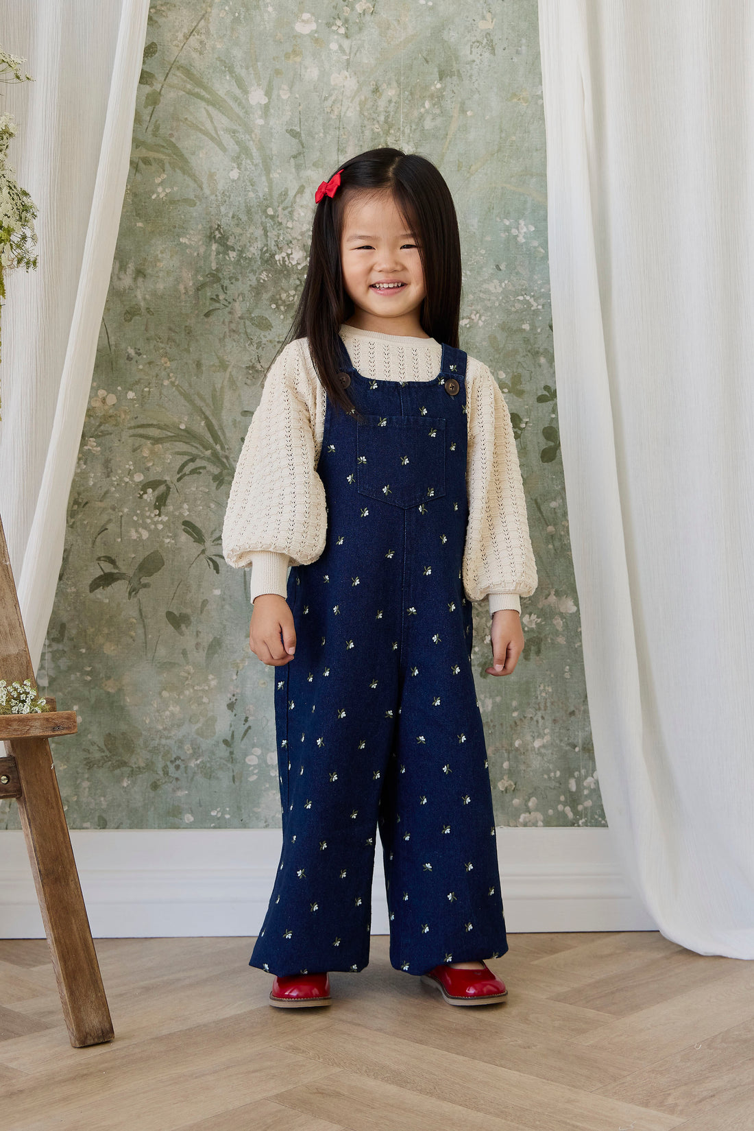 Dorian Overall - Lisa Indigo Childrens Overall from Jamie Kay NZ