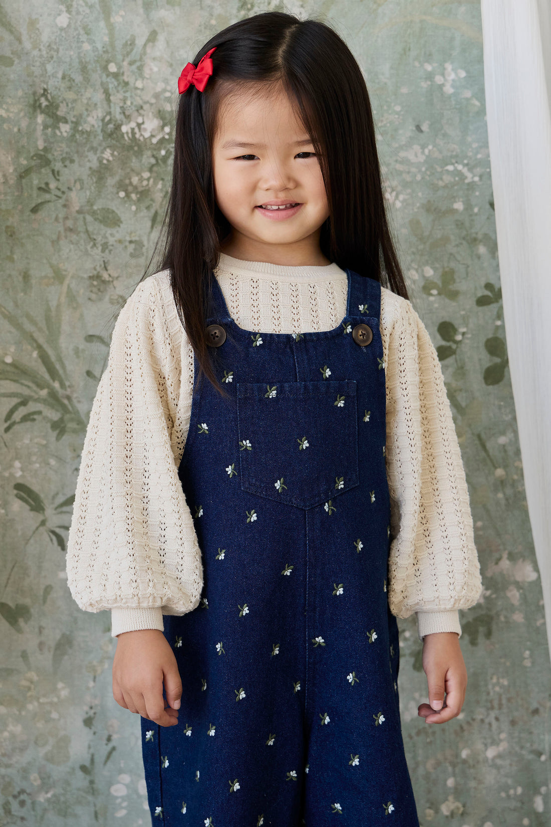 Dorian Overall - Lisa Indigo Childrens Overall from Jamie Kay NZ