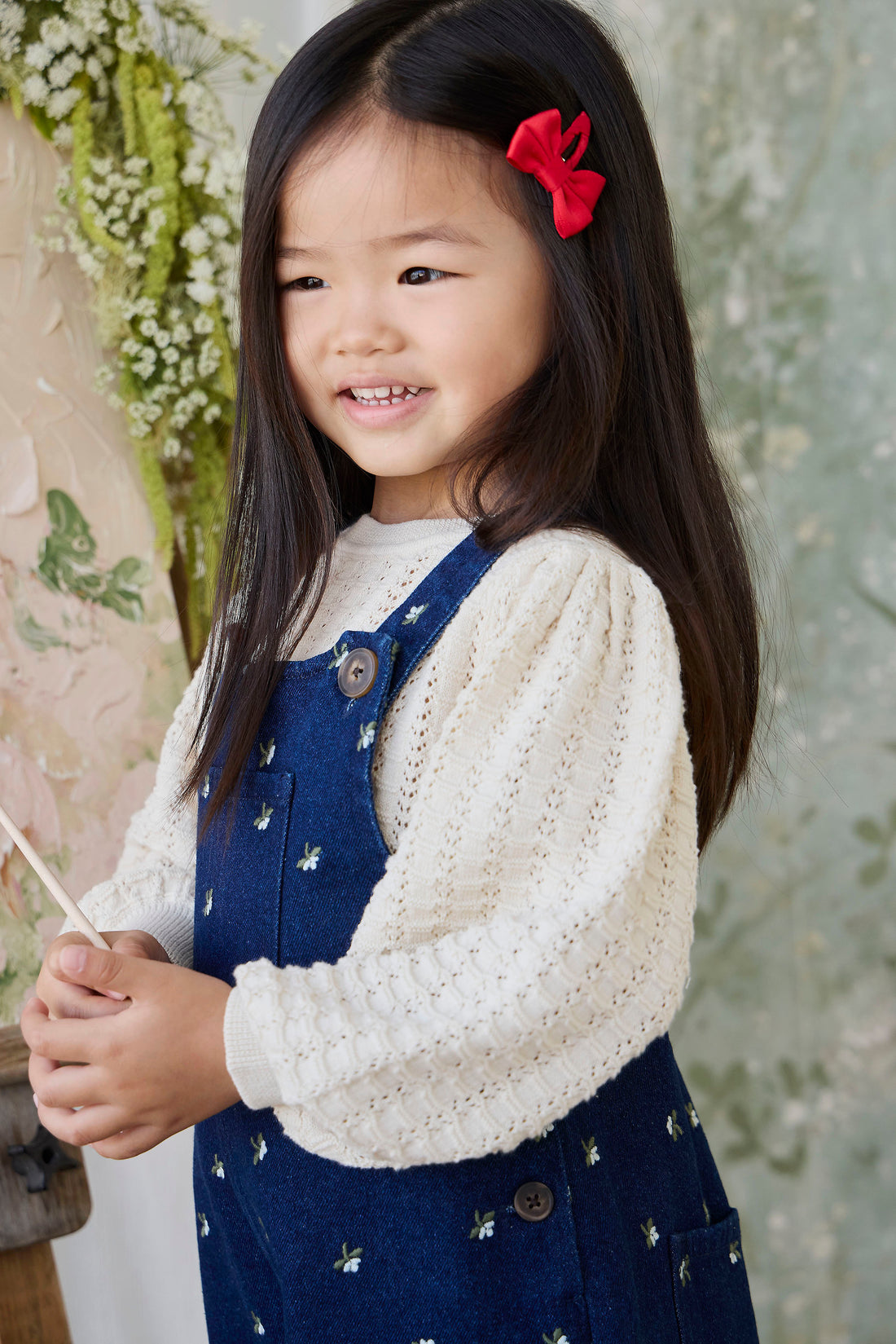 Nylah Clip - Ribbon Childrens Hair Accessories from Jamie Kay NZ