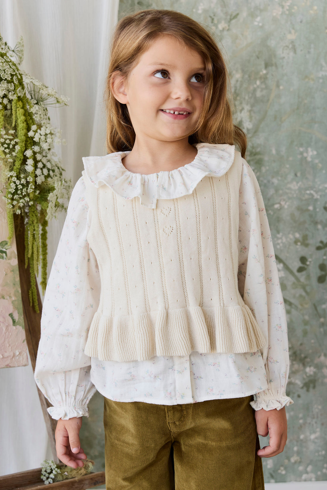 Astra Pant - Chrysanthemum Childrens Pant from Jamie Kay NZ