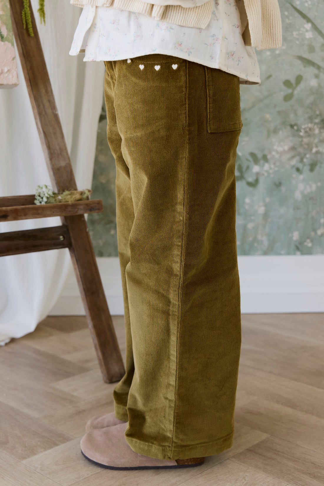 Astra Pant - Chrysanthemum Childrens Pant from Jamie Kay NZ