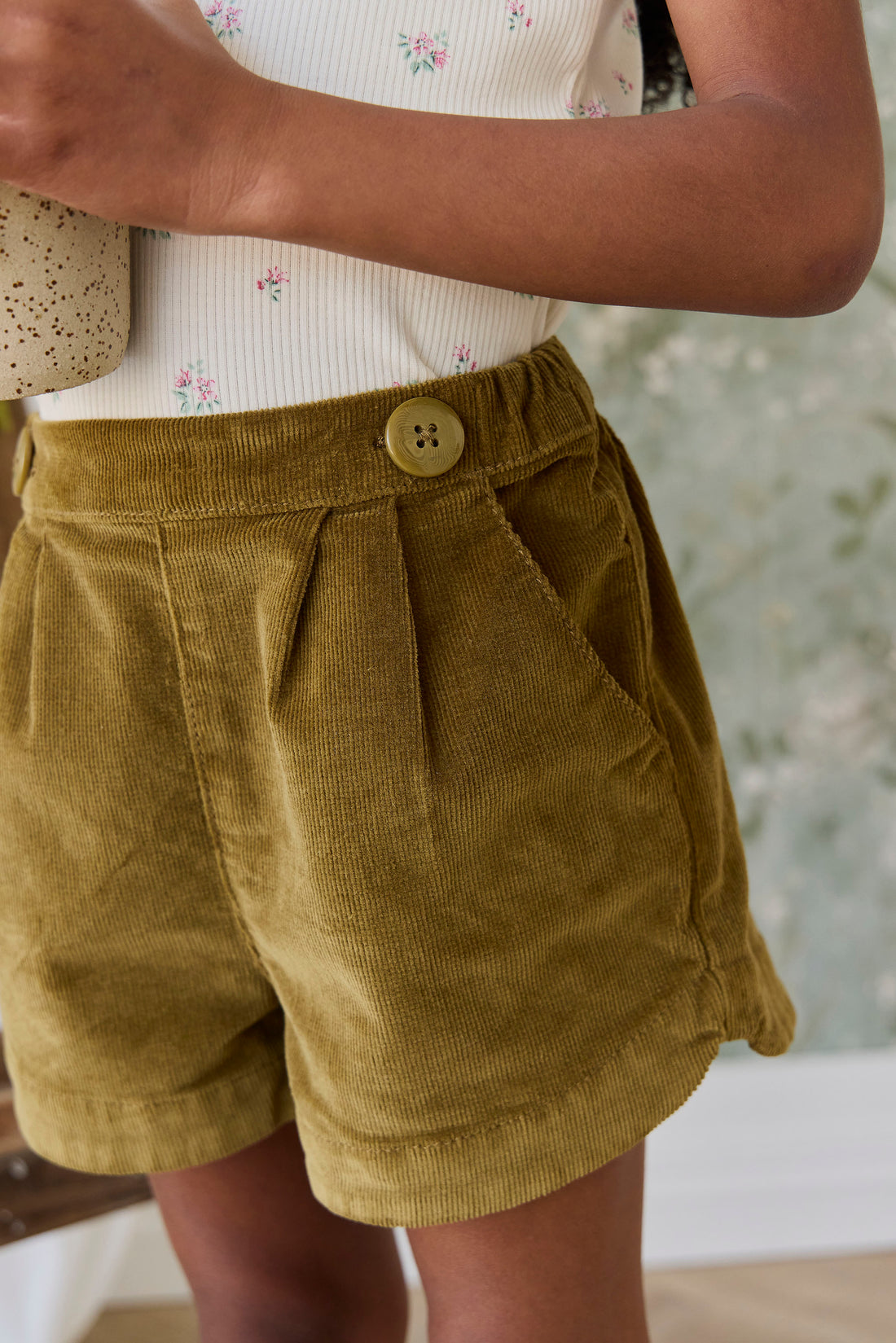 Jardine Short - Chrysanthemum Childrens Shorts from Jamie Kay NZ