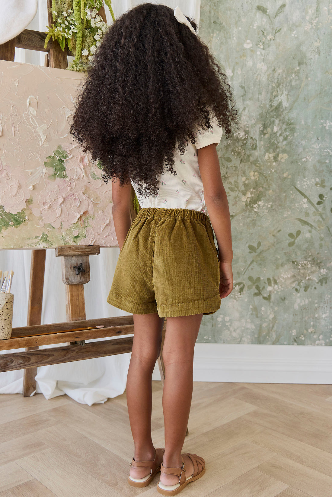 Jardine Short - Chrysanthemum Childrens Shorts from Jamie Kay NZ