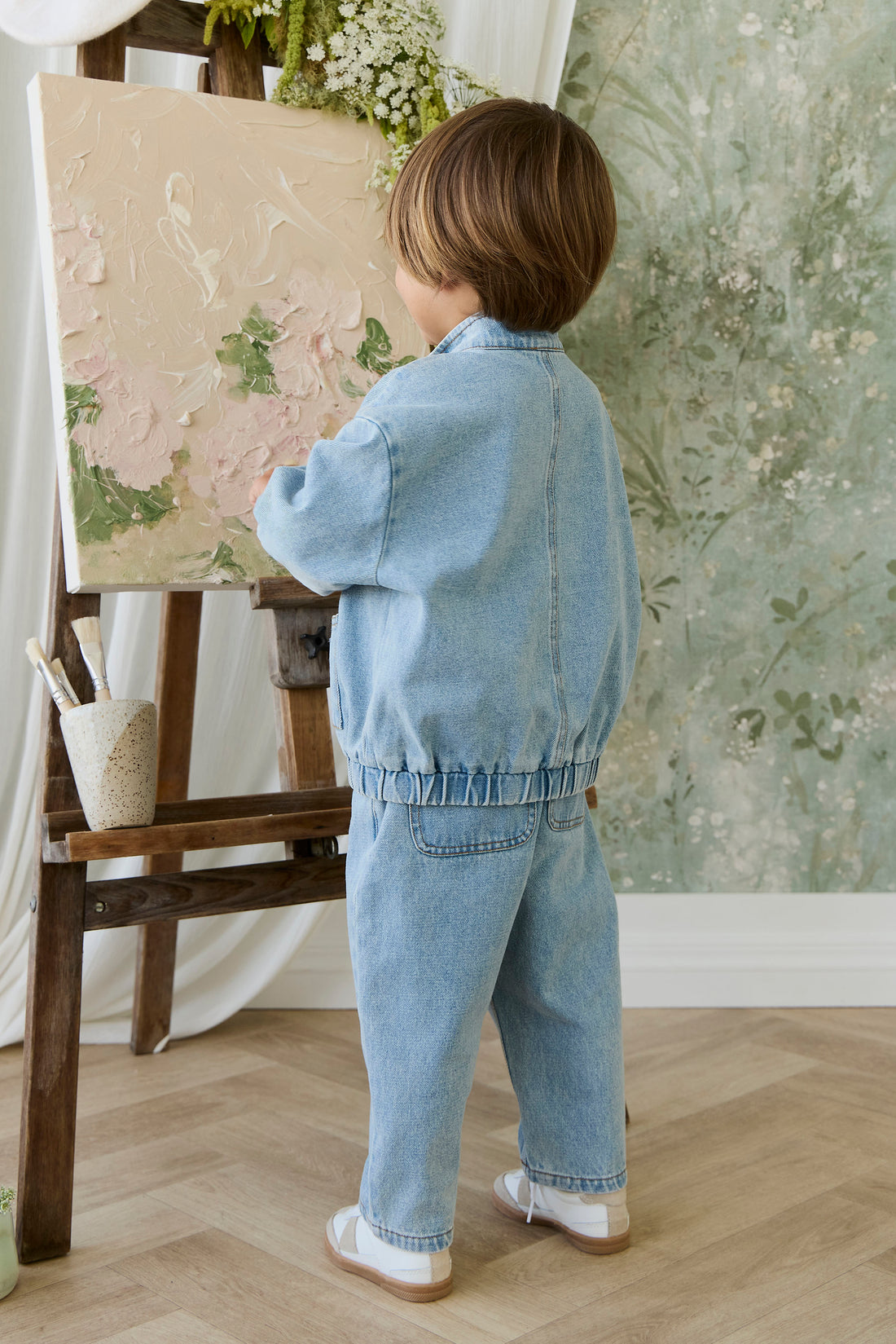Rueben Pant - Light Wash Childrens Pant from Jamie Kay NZ
