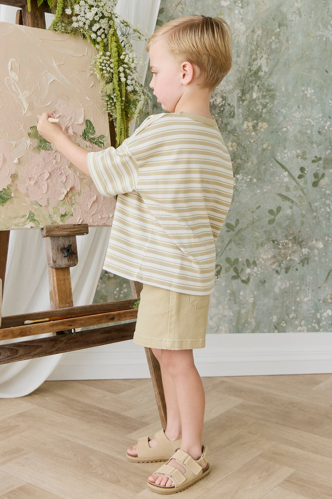 Griffin Short - Barley Childrens Shorts from Jamie Kay NZ