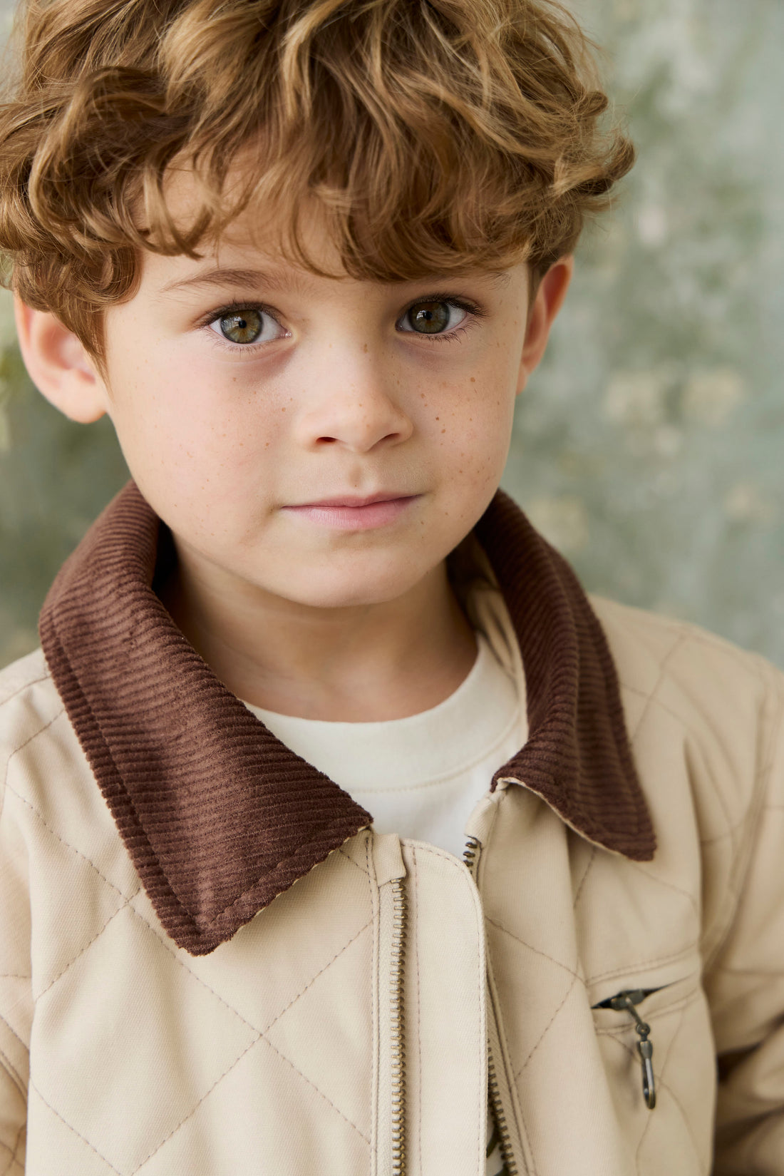 Wolfe Jacket - Sandstone Childrens Jacket from Jamie Kay NZ