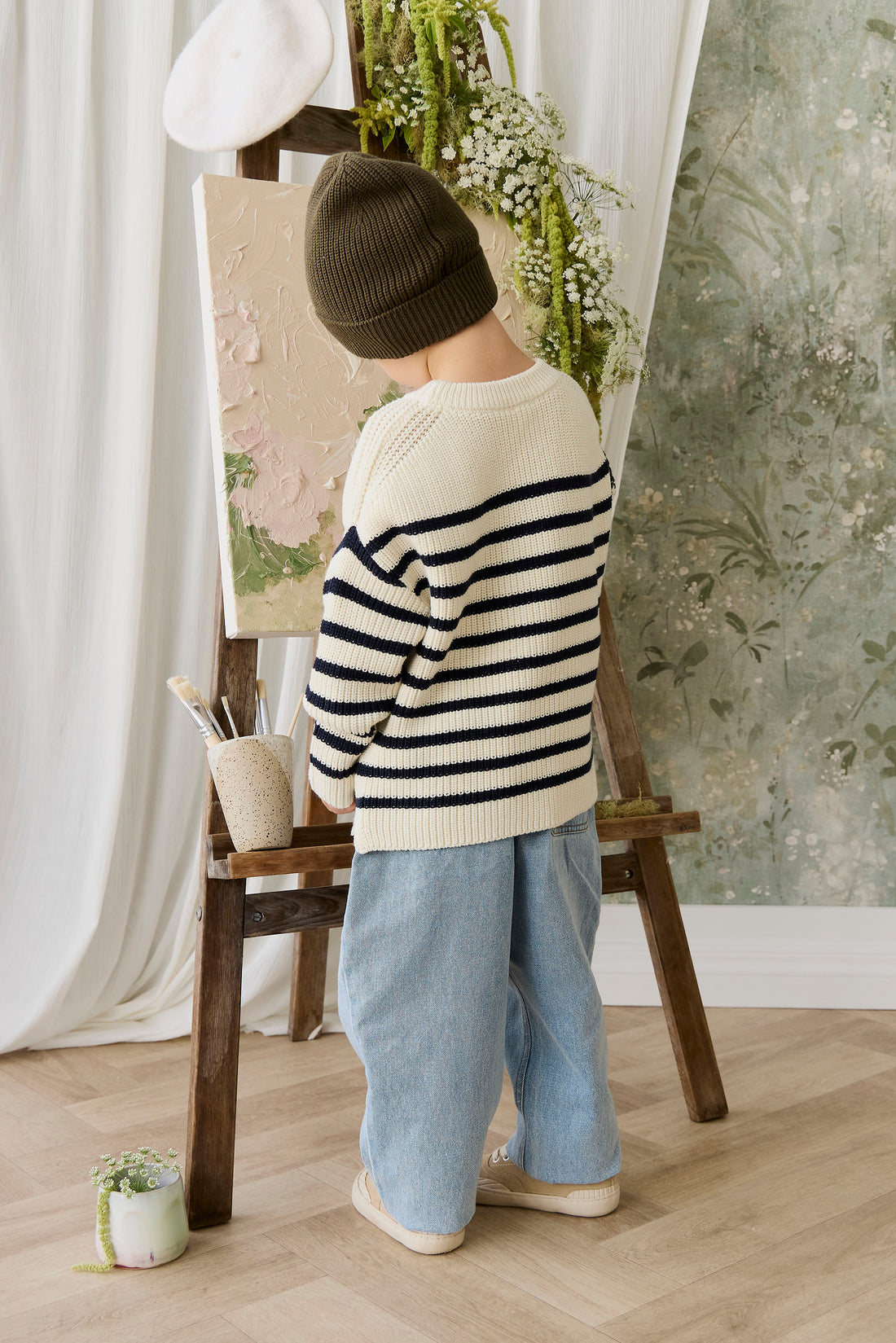 Penn Denim Pant - Light Wash Childrens Pant from Jamie Kay NZ