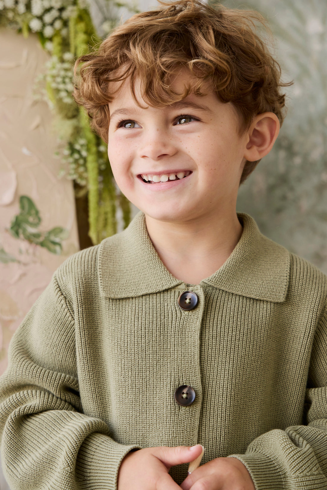 Hendrick Knit Jacket - Backyard Childrens Jacket from Jamie Kay NZ