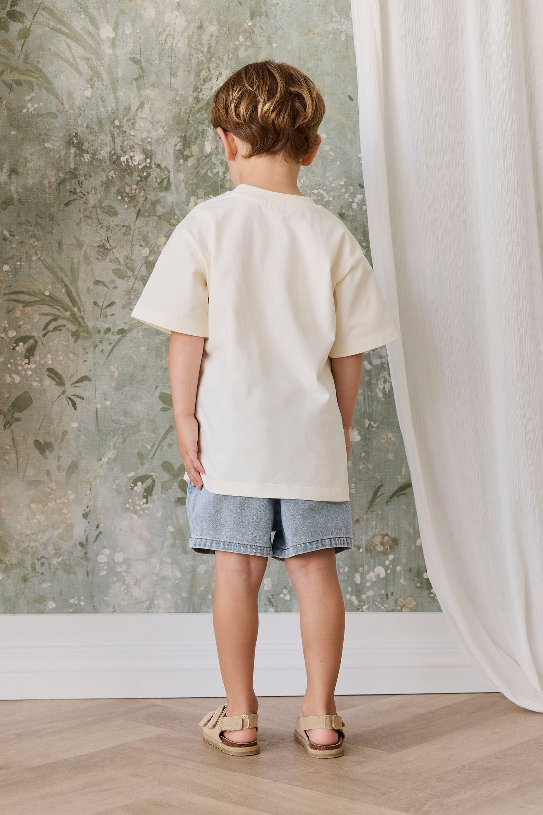 Kane Denim Short - Light Wash Childrens Shorts from Jamie Kay NZ