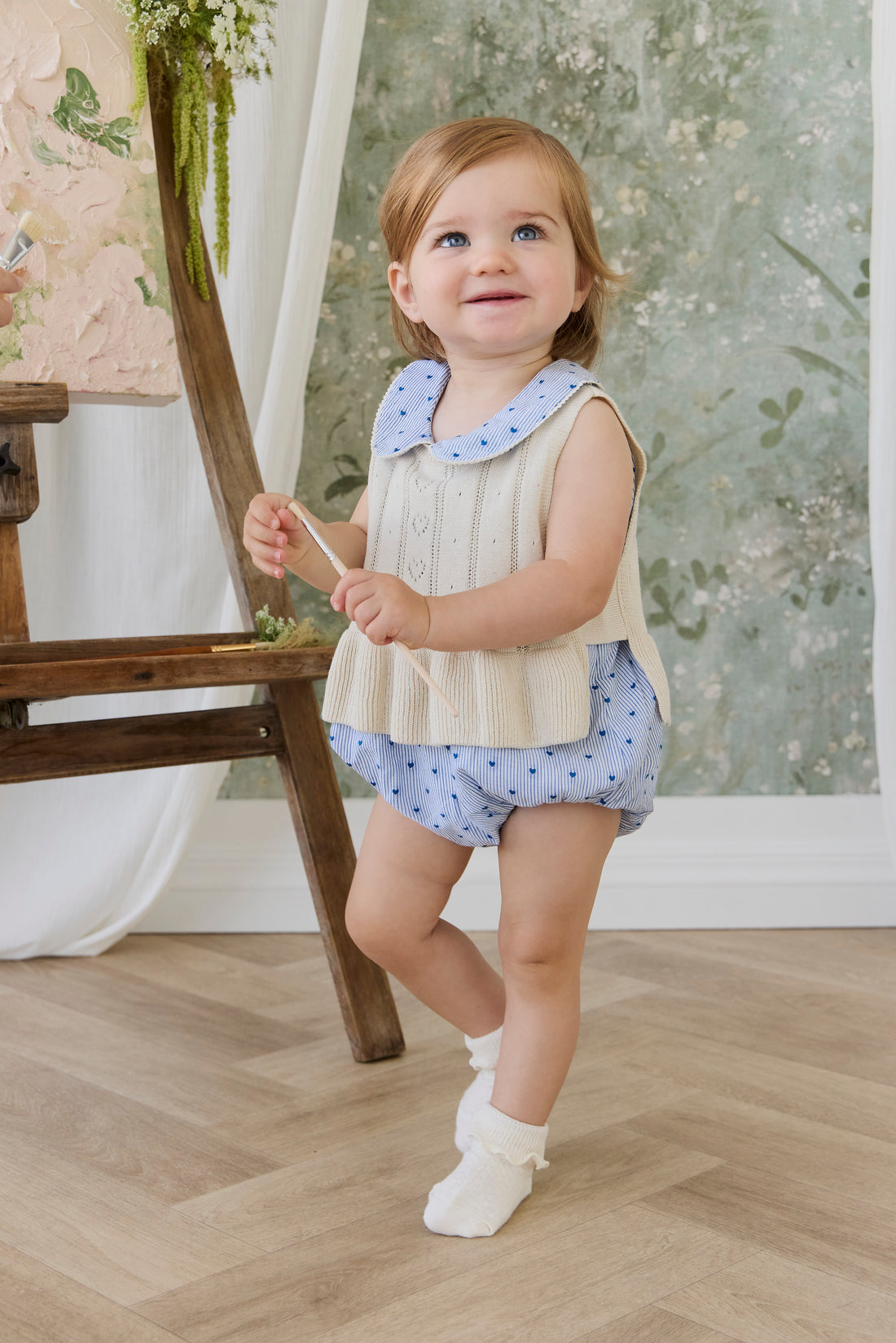 Antonia Top - Vanilla Childrens Top from Jamie Kay NZ