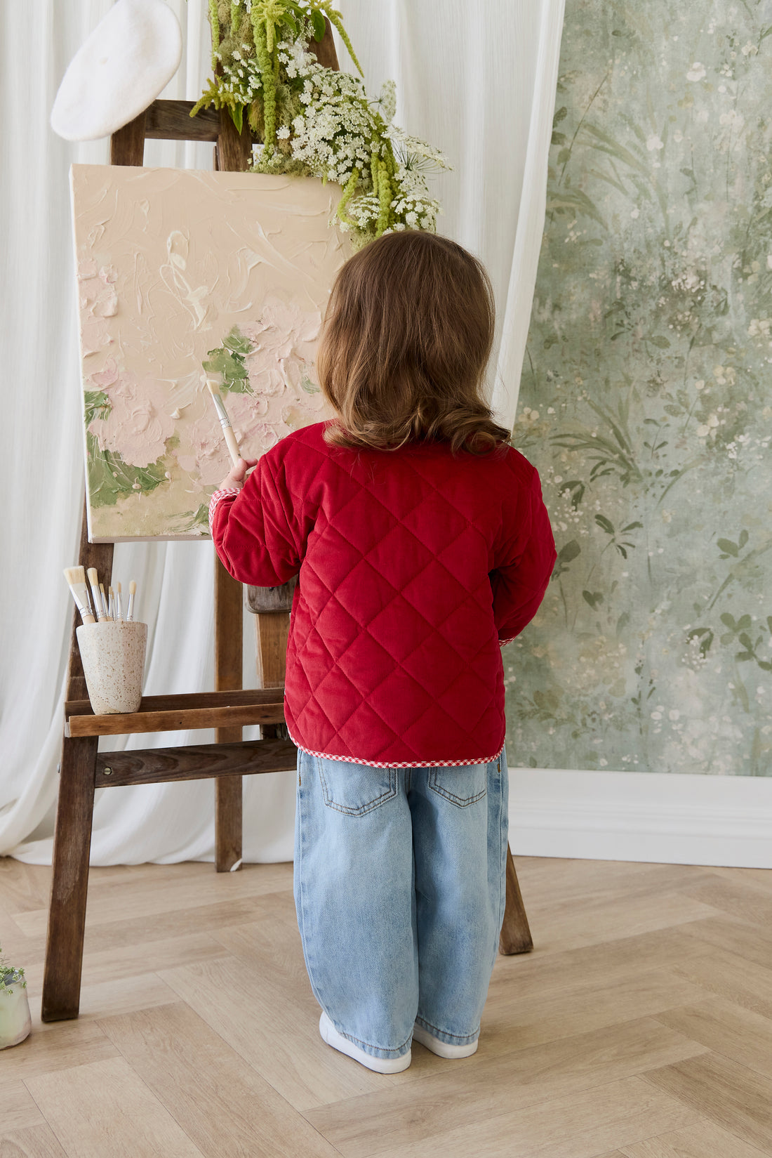 Winslet Jacket - Ribbon Childrens Jacket from Jamie Kay NZ