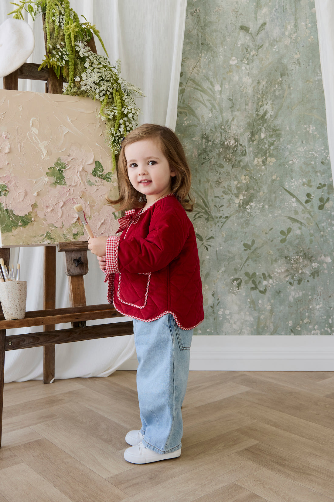 Winslet Jacket - Ribbon Childrens Jacket from Jamie Kay NZ