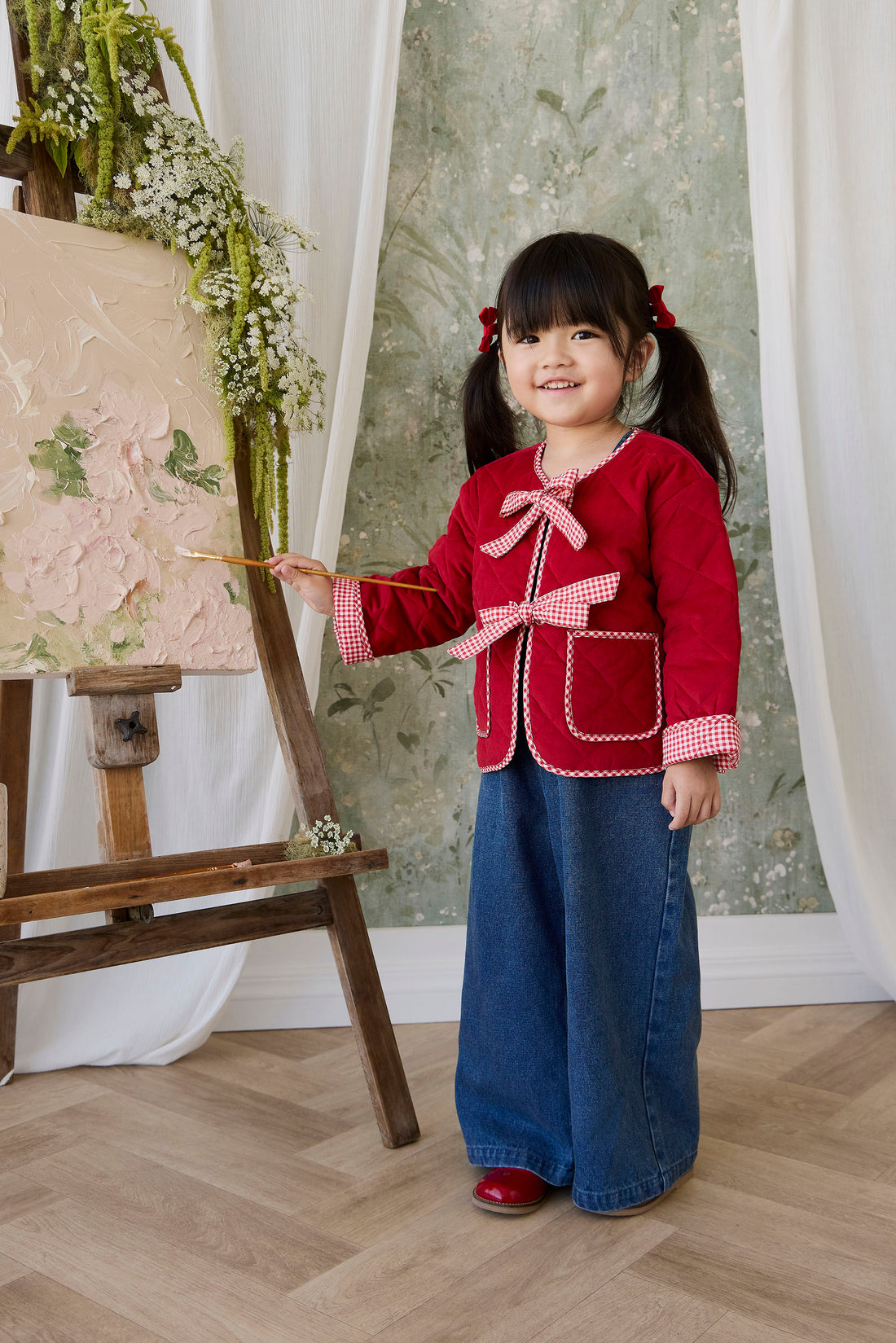 Winslet Jacket - Ribbon Childrens Jacket from Jamie Kay NZ