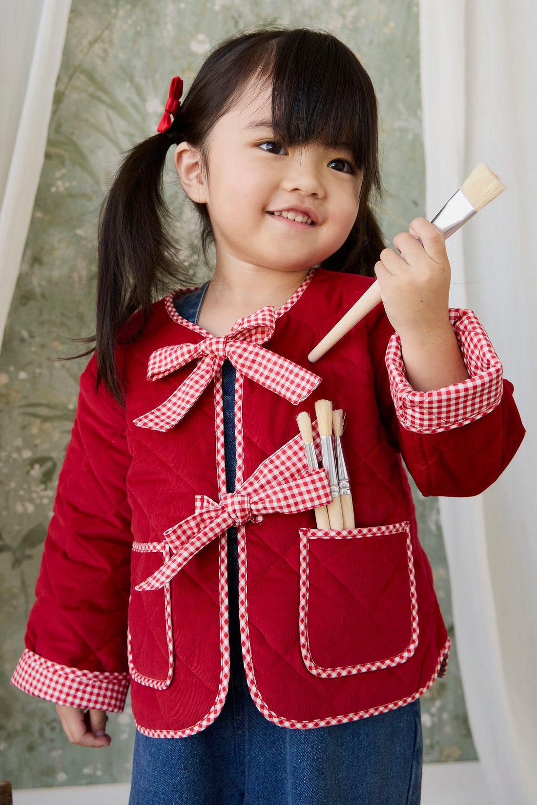 Winslet Jacket - Ribbon Childrens Jacket from Jamie Kay NZ