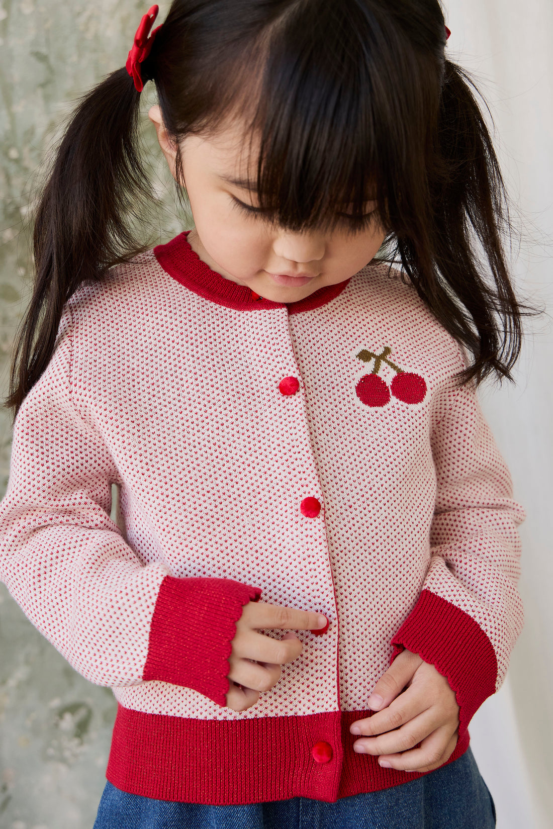 Liana Cardigan - Liana Cherry – Jamie Kay NZ
