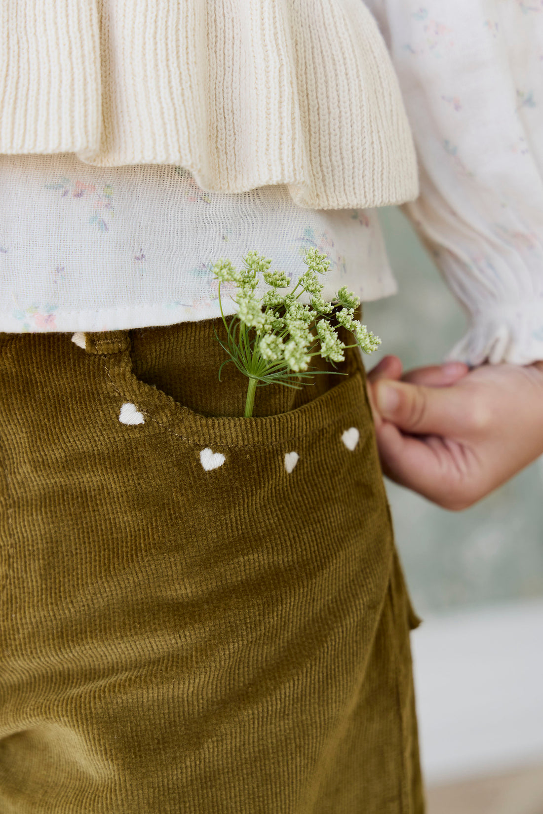 Astra Pant - Chrysanthemum Childrens Pant from Jamie Kay NZ
