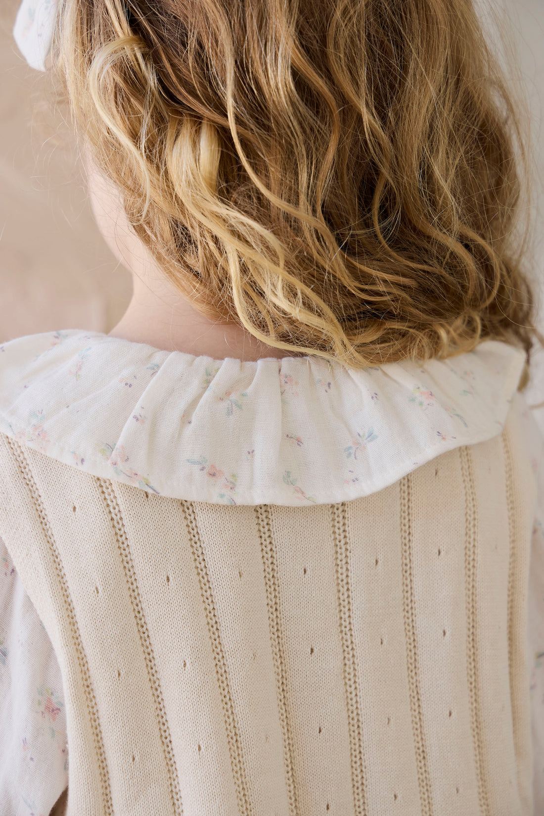 Antonia Top - Vanilla Childrens Top from Jamie Kay NZ