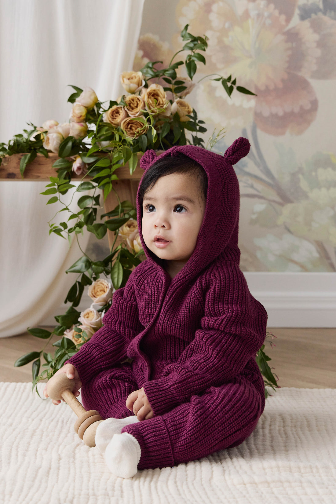 Bear Onepiece - Sweet Mulberry Childrens Onepiece from Jamie Kay NZ