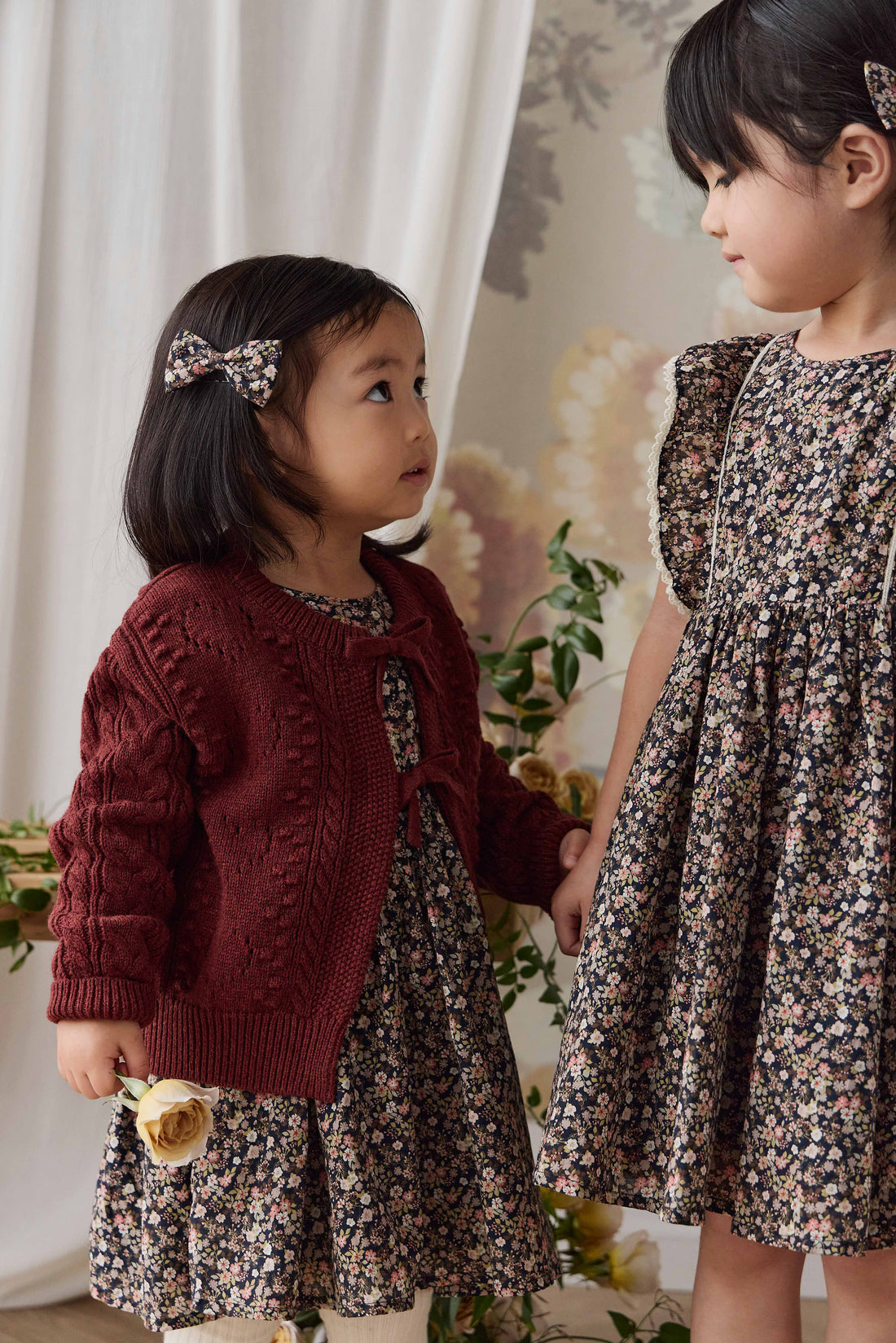 Josephine Knitted Cardigan - Veneer Childrens Cardigan from Jamie Kay NZ