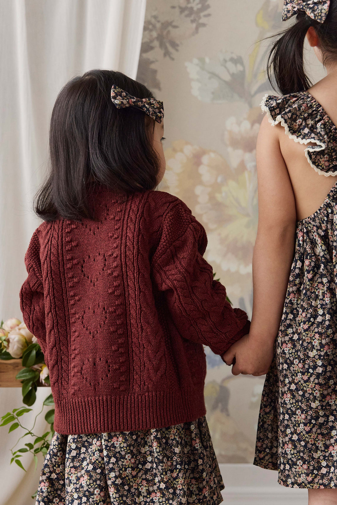 Josephine Knitted Cardigan - Veneer Childrens Cardigan from Jamie Kay NZ